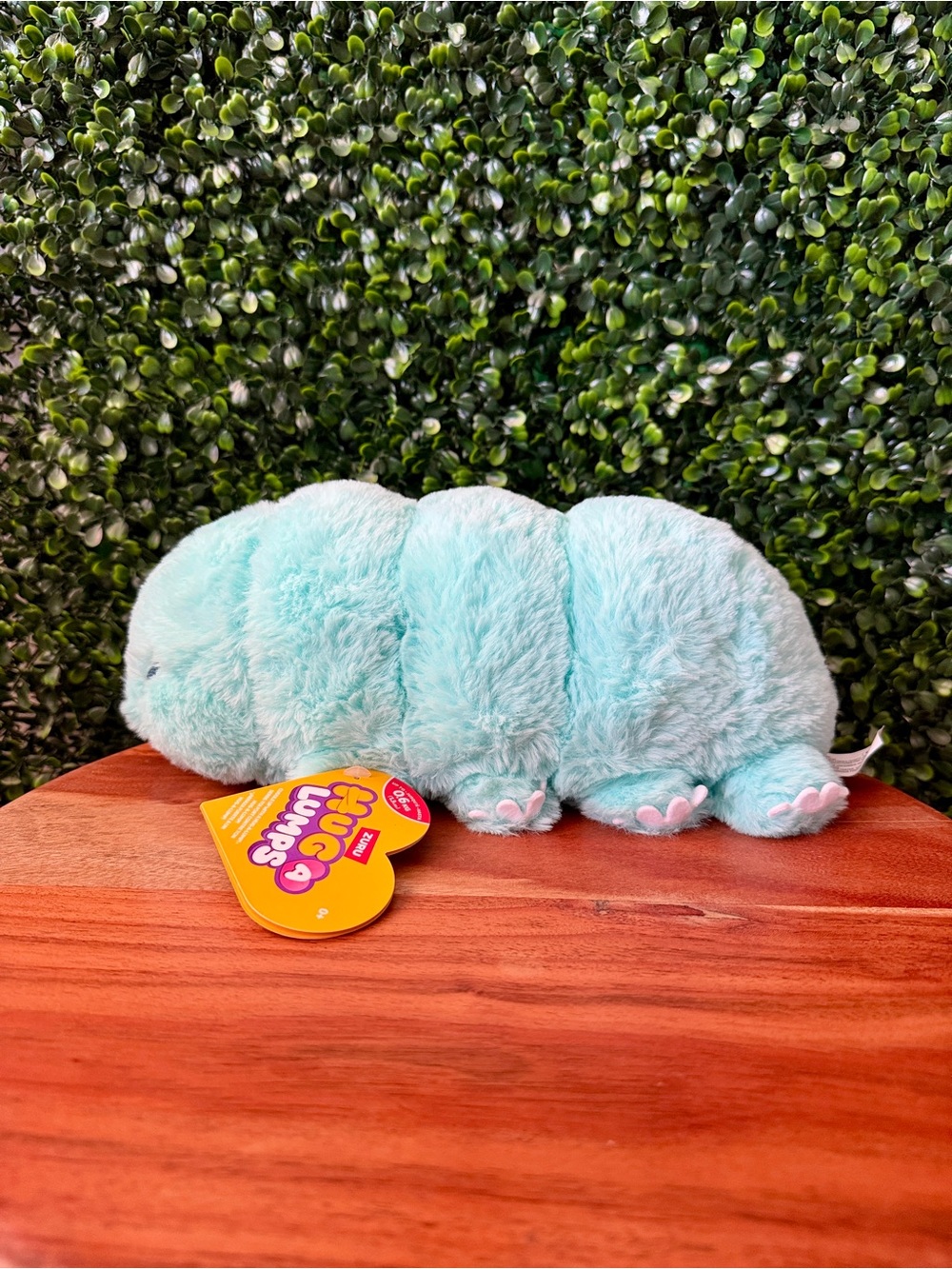 Zuru Hug-A-Lumps Fuzzy Sage the Sea Bear Weighted Plush - Picture 2 of 5